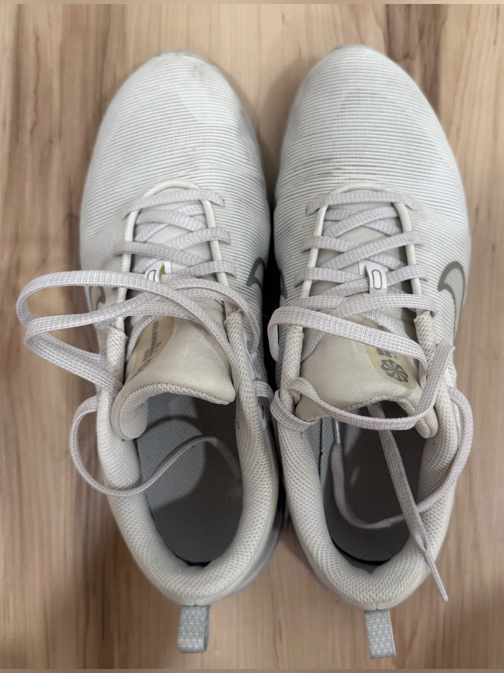 Nike Downshifter 12 Sneakers in White Size 7.5